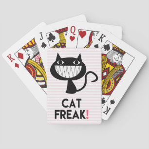 Baralho Cat Freak! Cartões de jogar pôquer da Bicicleta Di