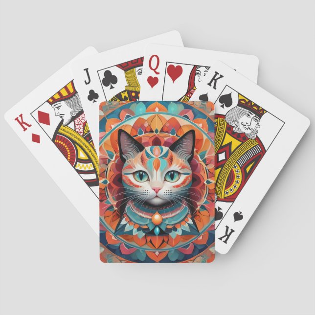 Baralho Cat Mandala (Verso)
