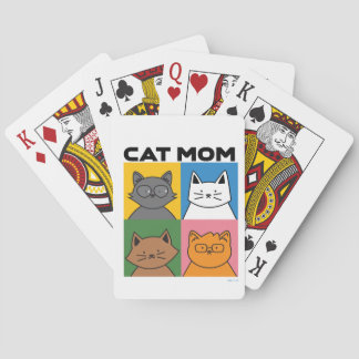 Baralho Cat mom playing cards