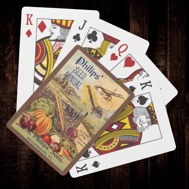 Baralho Catálogo de Pacotes de Sementes Vegetal Fazenda 19 (Criador carregado)