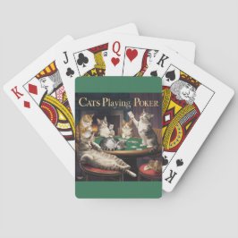 Baralho Cats Jogando Cartões