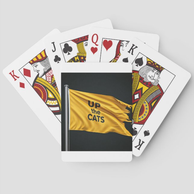 Baralho Cats Poker jogando cartas (Verso)