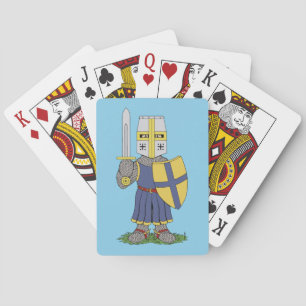 Baralho Cavaleiro medieval bonito