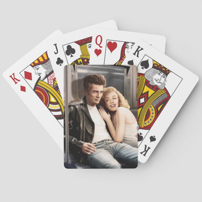 Baralho Cavaleiros do metro (Verso)