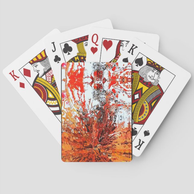 Baralho Cavalo Guerreiro "Em Moedas Sagradas" (Verso)