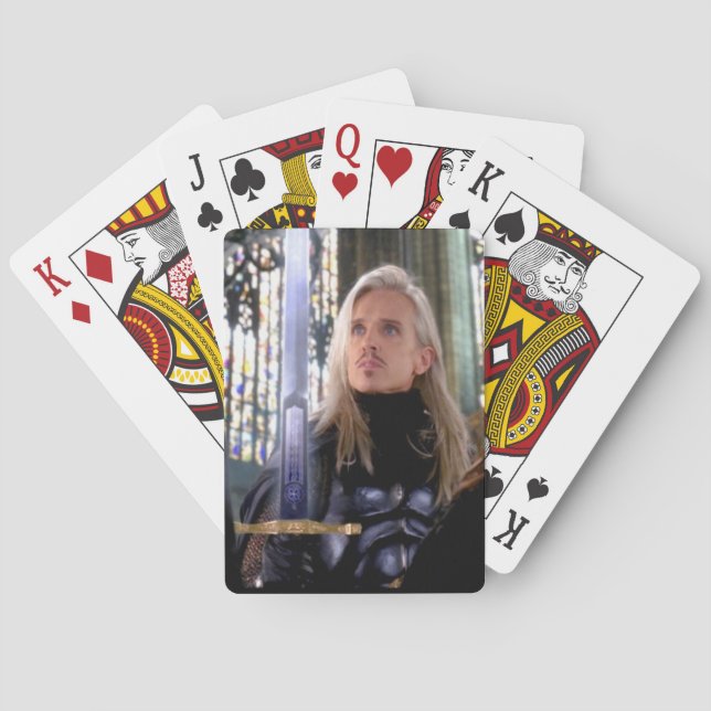 Baralho CDO- espada da plataforma de Sverion- de cartões (Verso)