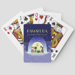 Baralho Celebração de Neve de Edo-Neko