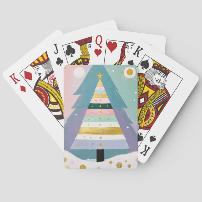 Baralho Celestial Pastel Christmas Tree (Verso)