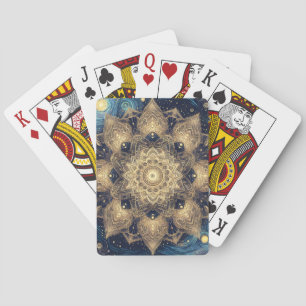 Baralho Celestial Zen Mandala Van Gogh Starry Night Nebula