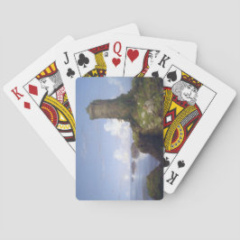 Baralho Cena Costeira Italiana com Torre Arruinada