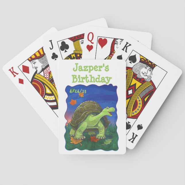 Baralho Centro do Partido Tortoise (Verso)