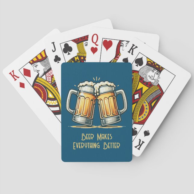 Baralho Cerveja Torna Tudo Melhor (Verso)
