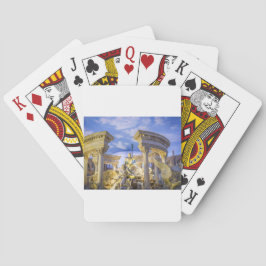 Baralho César Palácio Las Vegas Estátua Hotel Cassino