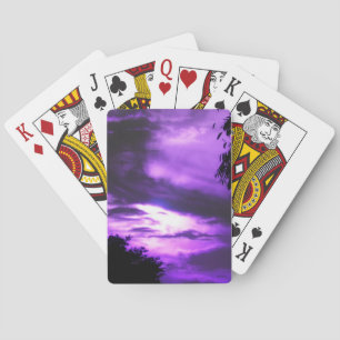 Baralho Céu Nublado Roxo