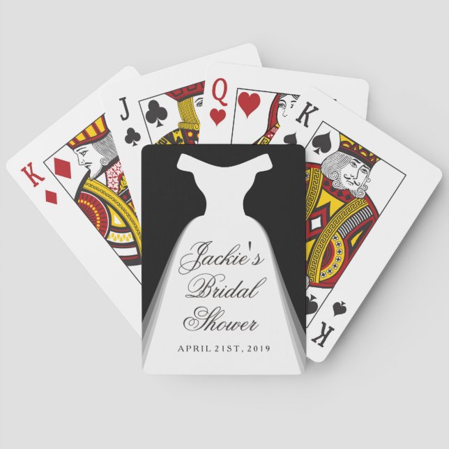 Baralho Chá de panela De Vestido De Casamento (Verso)