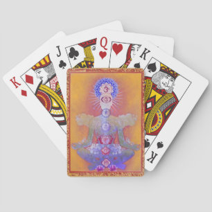 Baralho CHAKRA SISTEMA jogar cartas