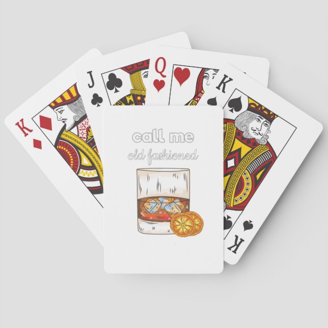 Baralho Chame-me de velho mocado (Verso)