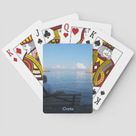 Baralho Chania Harbour, Creta Bicycle® Playing Cards