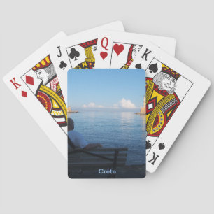 Baralho Chania Harbour, Creta Bicycle® Playing Cards