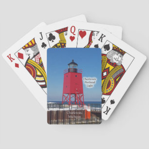 Baralho Charlevoix Pierhead Cartas de jogar Luz