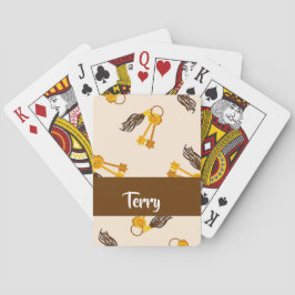 Baralho Chaves Douradas da casa a rosa