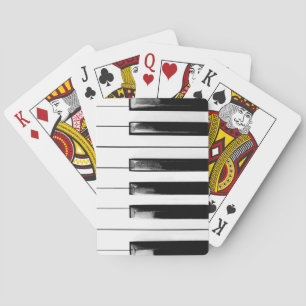 Baralho Chaves Piano Antigas