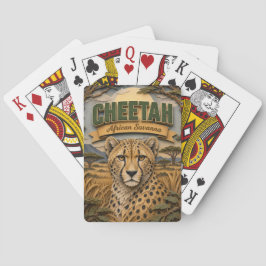 Baralho Cheetah Savana Africana POPCUT