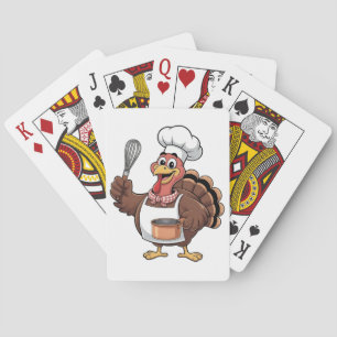 Baralho Chef Turquia - Cook Gobbler de Ação de Graças