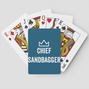 Baralho Chefe Sandbagger Golf Meme Bjj Chess Sandbag