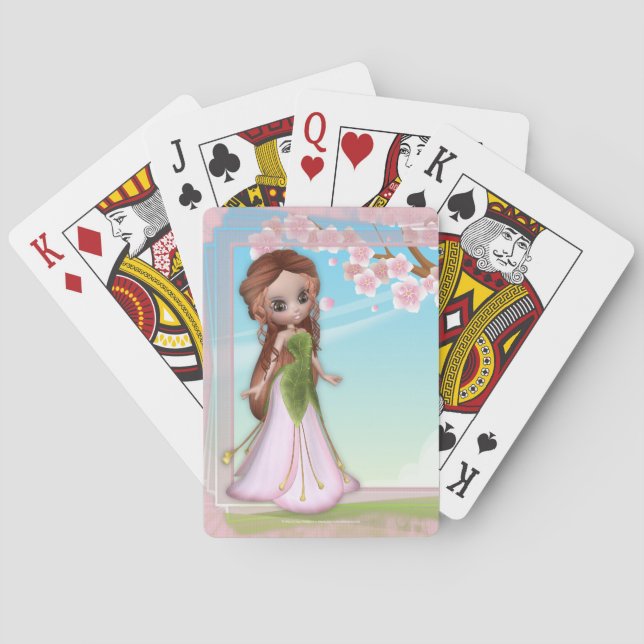 Baralho Cherry Blossom Fairy 4 Placas (Verso)