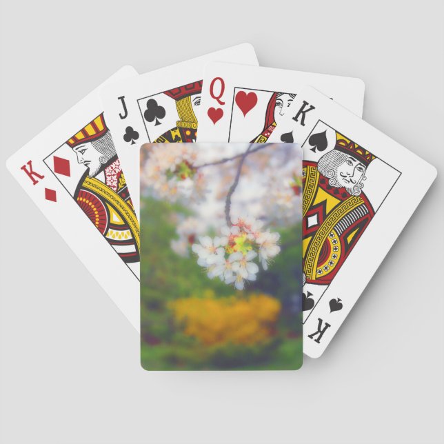 Baralho Cherry Blossom Fantasy Bicicleta Jogando Cartões (Verso)