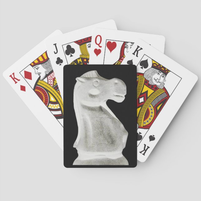 Baralho Chess de Cartões de Reprodução Clássicos (Verso)