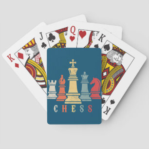 Baralho Chess Lover Presente do Xadrez Set Checkmate