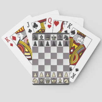 Baralho Chess playing cards