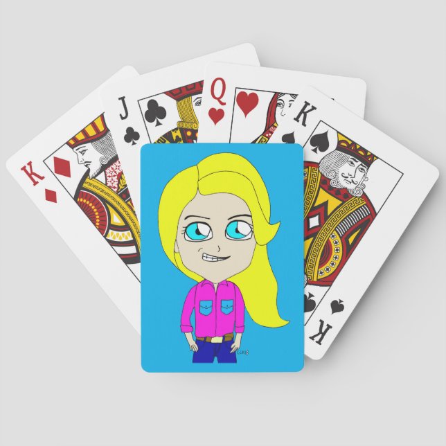 Baralho chibi     (Verso)