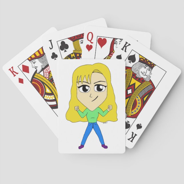 Baralho chibi    (Verso)