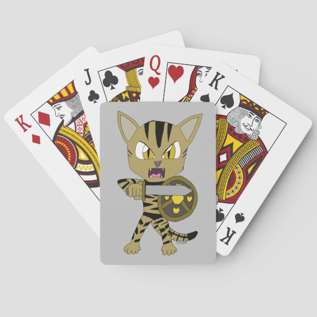 Baralho Chibi Warrior Cat (Verso)