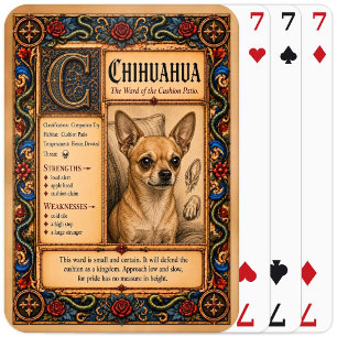 Baralho Chihuahua, Arte do Bestiário Medieval