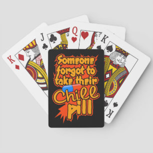 Baralho Chill Pill cartas de jogar