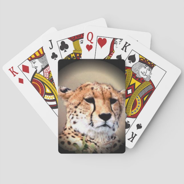 Baralho Chita Retrato de Lua Cheia: Graça da Natureza (Verso)