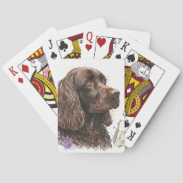 Baralho Chocolate Brown Cocker Spaniel