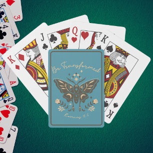 Baralho Christian Be Transform Romans 12:2 Boho