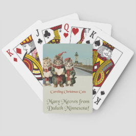 Baralho Christmas Caroling Cats Duluth Minnesota