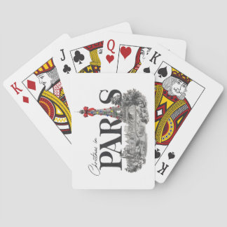 Baralho Christmas In Paris Playing Cards