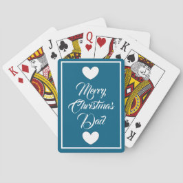 Baralho Christmas playing cards for Dad by dalDesignNZ