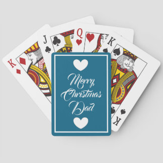 Baralho Christmas playing cards for Dad by dalDesignNZ