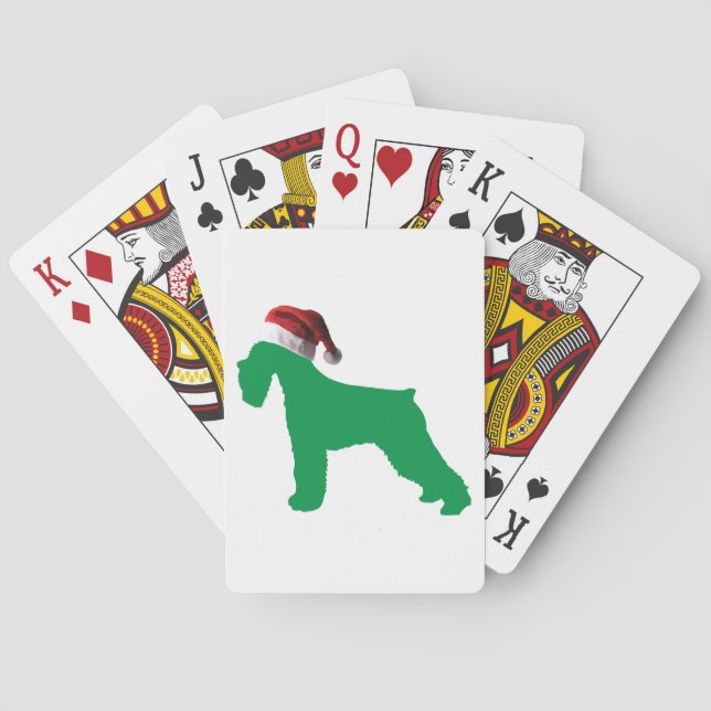 Baralho Christmas Schnauzer (Verso)