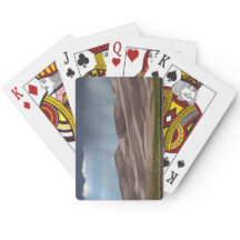 Chuva nas dunas de areia do Excelente