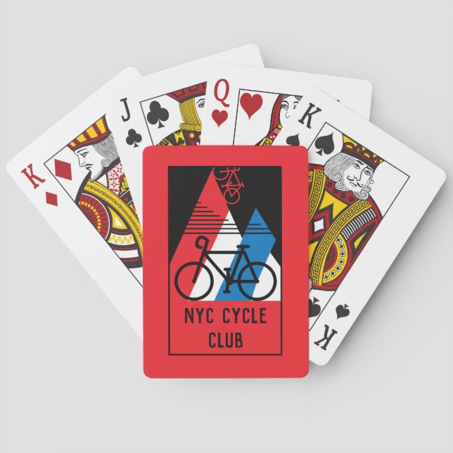 Baralho Ciclismo América (Verso)