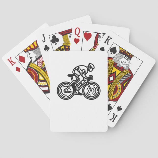 Baralho ciclista de velocidade (Verso)